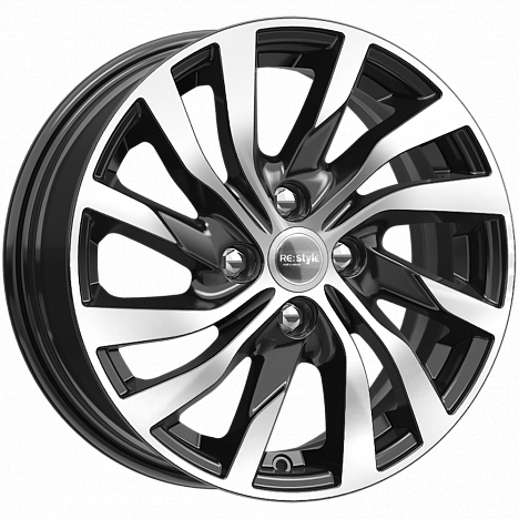 K&amp;K КС882 6x15 4*100 Et:37 Dia:60,1 Алмаз черный