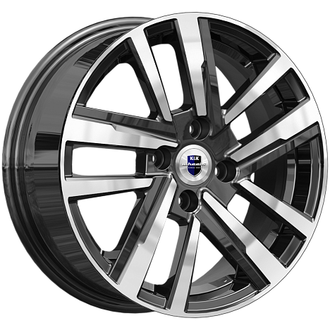 K&amp;K Хант (КС1034) 6x15 4*100 Et:45 Dia:67,1 Алмаз черный