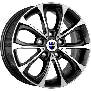 K&amp;K Urals 6,5x15 5*100 Et:38 Dia:67,1 алмаз черный