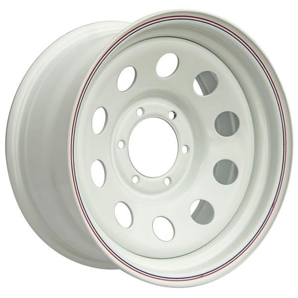 Off-Road-Wheels White 7x16 5*139,7 Et:0 Dia:110,1 W