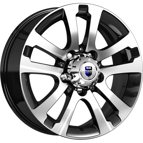 K&amp;K Сахара-Patriot КС714 7x18 5*139,7 Et:35 Dia:108,6 алмаз черный