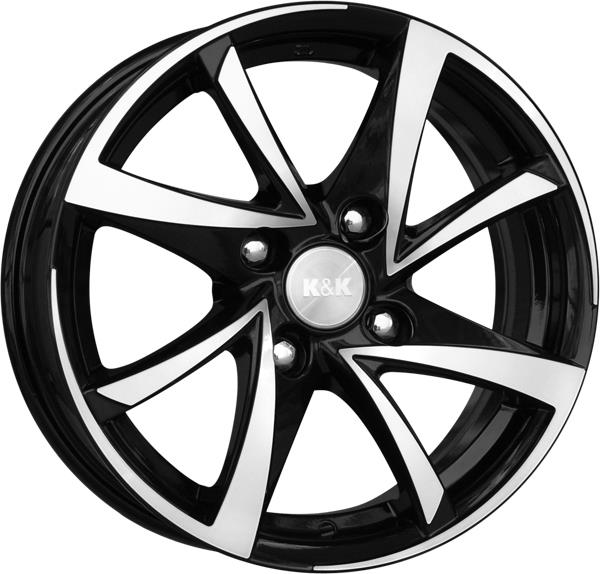 K&amp;K Игуана 7x17 5*114,3 Et:50 Dia:67,1 алмаз черный