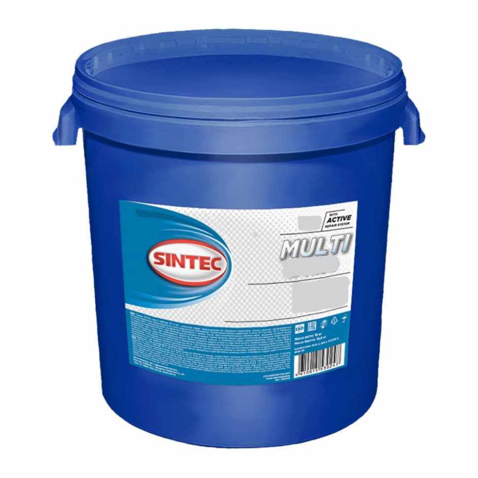 Смазка SINTEC MULTI GREASE EP 1-150 (от -30 до +120) 18 кг