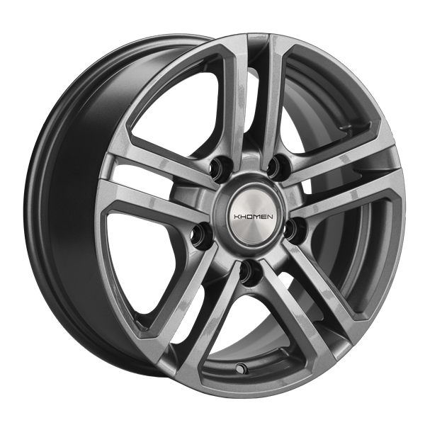 Khomen 1602 6,5x16 5*139,7 Et:40 Dia:98 Gray