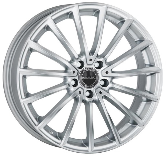 MAK Komet 8x18 5*112 Et:43 Dia:66,6 Silver