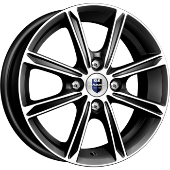 K&K Флэш 5x13 4*108 Et:40 Dia:67,1 Алмаз черный