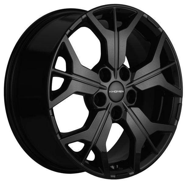 Khomen 1715 7x17 5*114,3 Et:48,5 Dia:67,1 Black