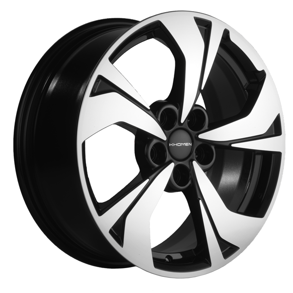 Khomen 1724 7x17 5*114,3 Et:50 Dia:67,1 Black-FP