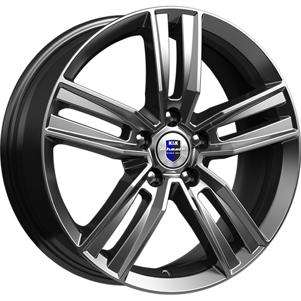 K&amp;K Танаис 7x18 5*114,3 Et:50 Dia:67,1 дарк платинум