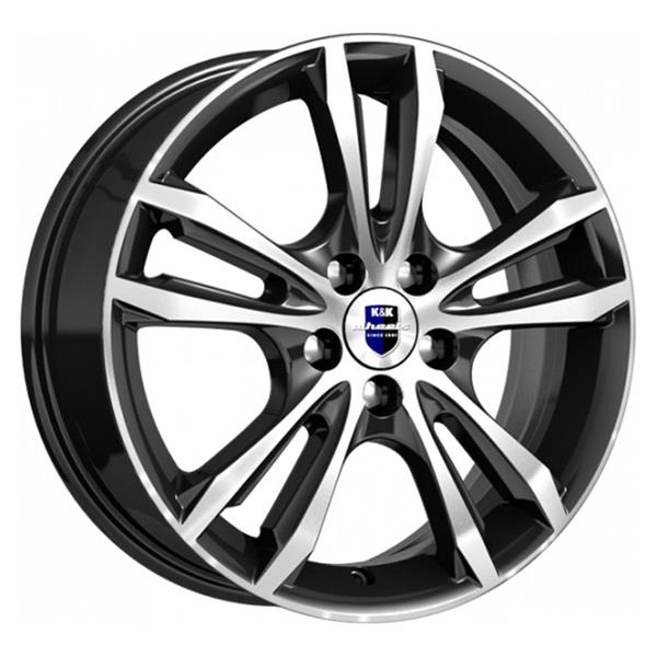 K&amp;K Samara-оригинал 6x16 4*100 Et:50 Dia:60,1 Алмаз черный