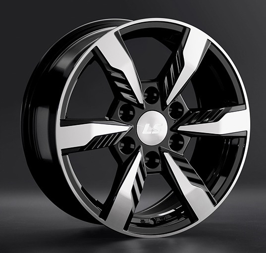 LS wheels LS1301 7,5x17 6*139,7 Et:30 Dia:106,1 bkf