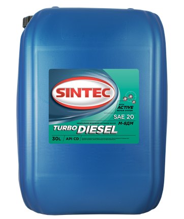 Моторное масло Sintec  ТУРБО ДИЗЕЛЬ М8ДМ API CD, 20л 