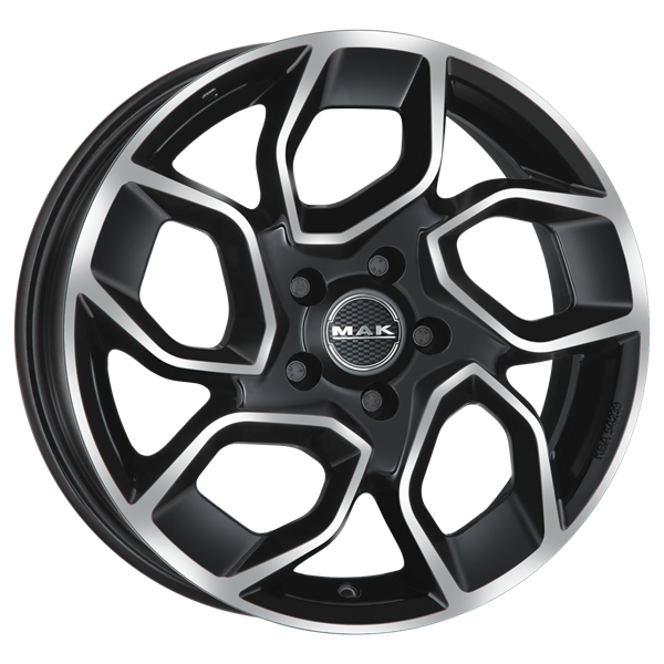 MAK Express 3 6,5x16 5*160 Et:60 Dia:65,1 Black Mirror