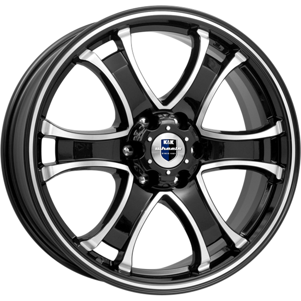 K&amp;K Балеар 7,5x18 6*139,7 Et:25 Dia:106,1 алмаз черный