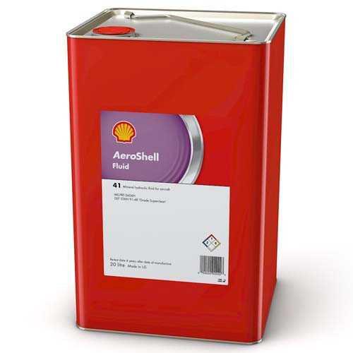 Авиационное масло Shell Aeroshell Fluid 41 19 л