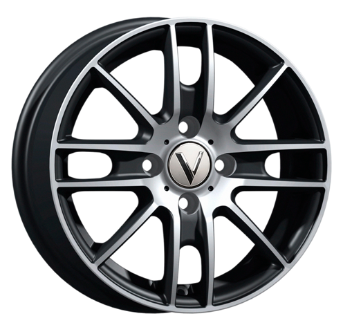 К7 K173 5,5x14 4*100 Et:43 Dia:60,1 Алмаз черный