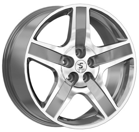 Premium Series КР008 8,5x20 5*112 Et:34 Dia:66,6 Diamond gloss graphite