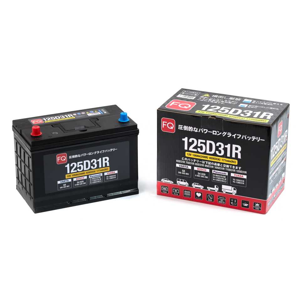 АКБ FQ JIS RED 125D31R 100Ah/820A 305x171x205/226 мм 00000004250