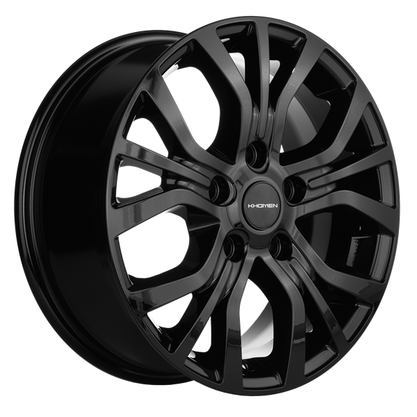 Khomen 1608 6,5x16 5*110 Et:46 Dia:63,3 Black