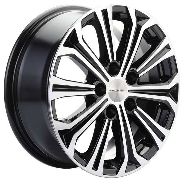 Khomen 1610 6,5x16 5*112 Et:50 Dia:57,1 Black-FP