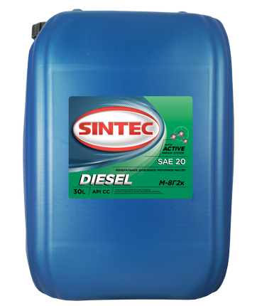 Моторное масло  Sintec ТУРБО ДИЗЕЛЬ М8Г2к API CC 20л