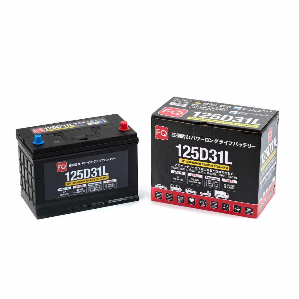 АКБ FQ JIS RED 125D31L 100Ah/820A 305x171x205/226 мм 00000004249