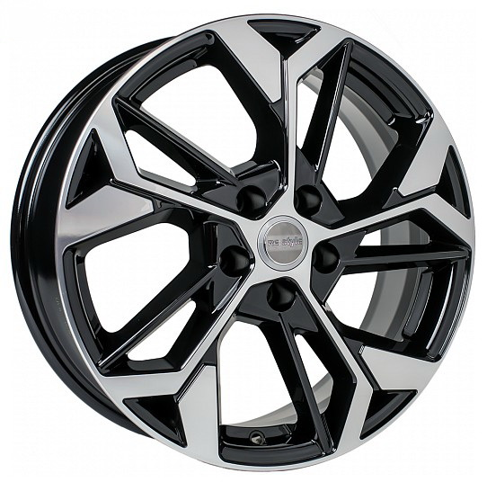 K&amp;K КС1062 6,5x17 5*108 Et:33 Dia:60,1 алмаз чёрный