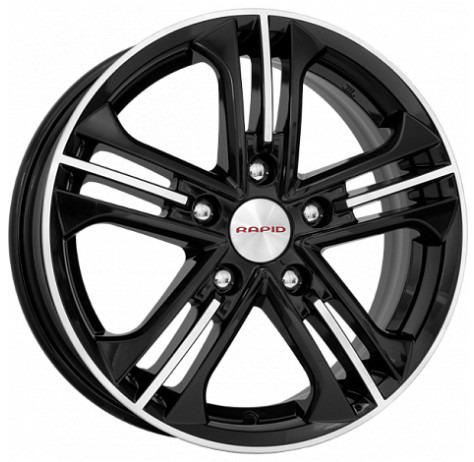 K&K Trinity 6,5x16 5*114,3 Et:45 Dia:60,1 алмаз черный