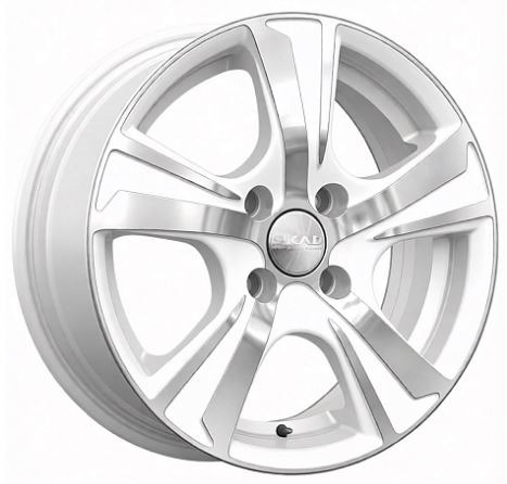 Скад Крит 5,5x14 4*100 Et:39 Dia:56,6 алмаз-белый