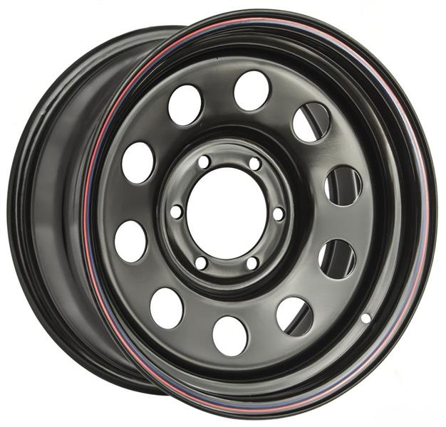 Off-Road-Wheels Black 7x15 5*139,7 Et:30 Dia:98 черный