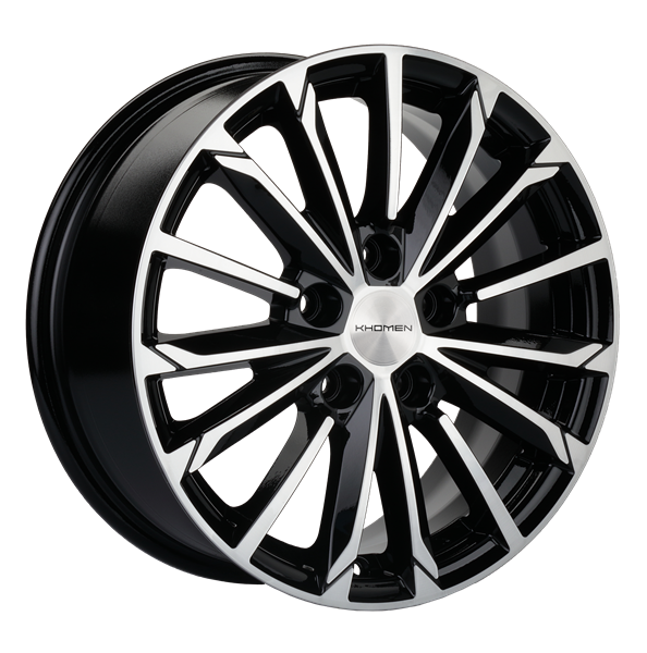 Khomen 1611 6,5x16 5*112 Et:50 Dia:57,1 Black-FP