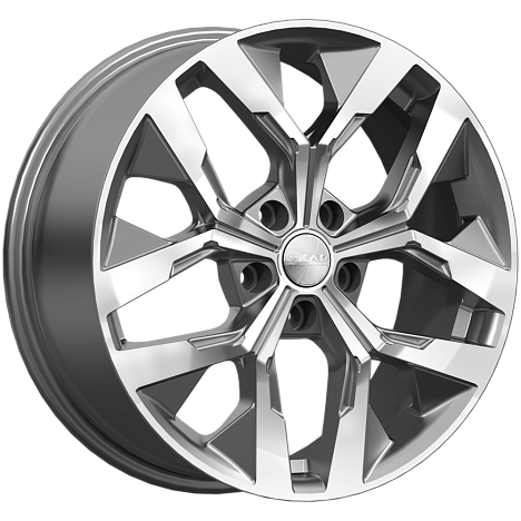 Скад Ламберт 7,5x18 5*114,3 Et:38 Dia:67,1 алмаз графит