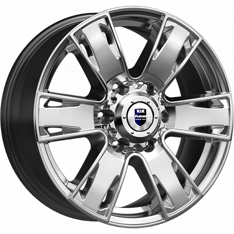 K&amp;K Севенна 7x17 6*139,7 Et:30 Dia:106,1 Дарк платинум