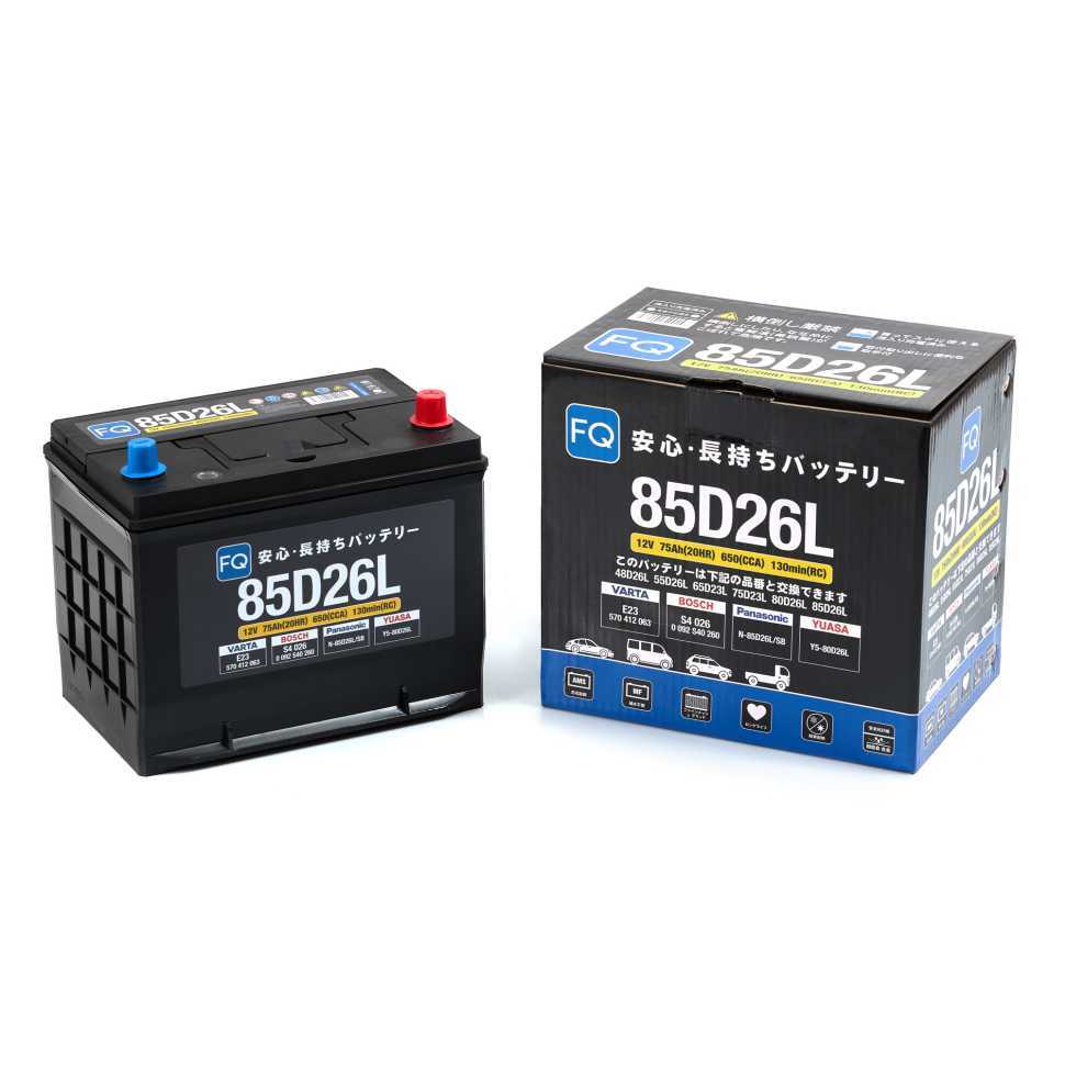 АКБ FQ JIS BLUE 85D26L 75Ah/650A 260x172x200/221 мм 00000008021