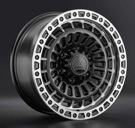 LS wheels LS1348 8,5x17 6*139,7 Et:25 Dia:100,1 BKSL