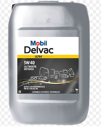 Моторное масло Mobil Delvac Ultra 5W40 Ultimate Defense 20л 157414