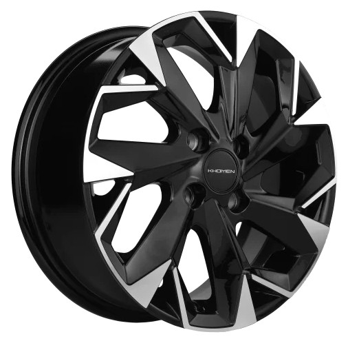 Khomen 1402 5,5x14 4*100 Et:38 Dia:67,1 Black-FP
