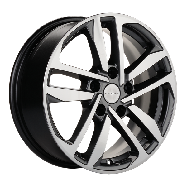 Khomen 1612 6,5x16 5*114,3 Et:40 Dia:66,1 Gray-FP