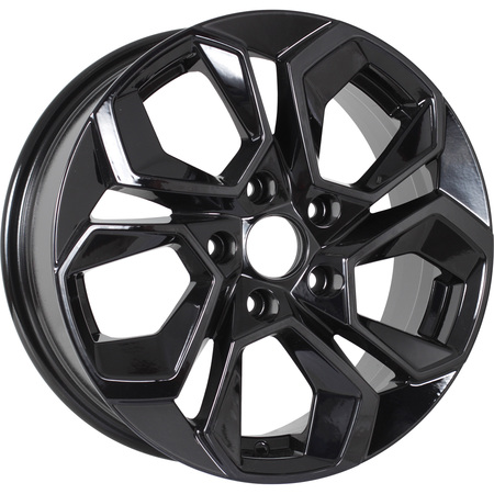 KDW KD1620 6,5x16 5*112 Et:45 Dia:57,1 Black_Painted