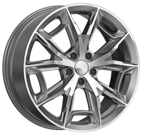 Скад Паркер 7,5x19 5*114,3 Et:34 Dia:66,6 алмаз графит