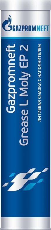 Смазка Gazpromneft Grease L Moly EP 2 (-30 °C +120°C) 0,4 кг*24 шт.