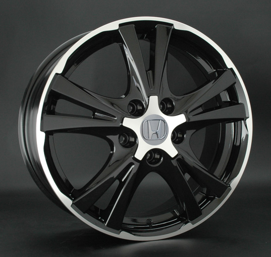 Replica LA H74 6,5x17 5*114,3 Et:50 Dia:64,1 BKF