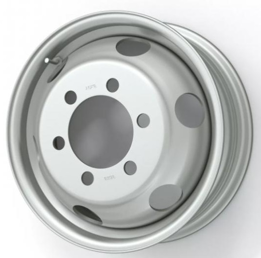 TOPU 6/222/164 6x17,5 6*222,25 Et:127 Dia:164 Silver