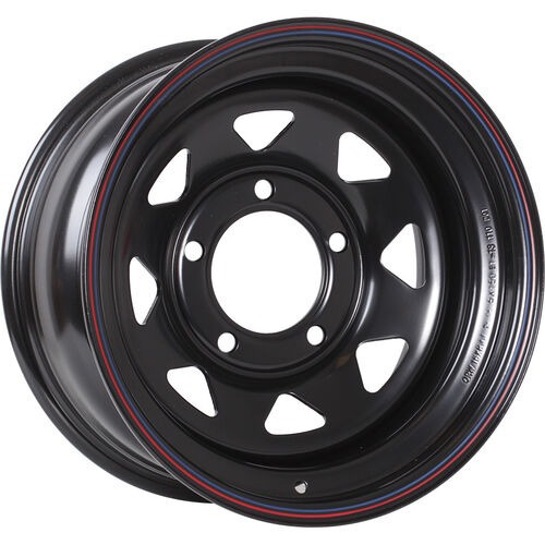 Off-Road-Wheels Black 8x16 6*114,3 Et:0 Dia:66,1 Black
