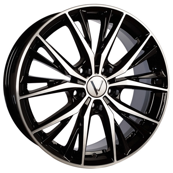 Вектор B210 7x17 5*112 Et:43 Dia:57,1 алмаз черный