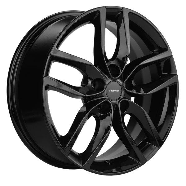 Khomen 1708 6,5x17 5*114,3 Et:40 Dia:64,1 Black