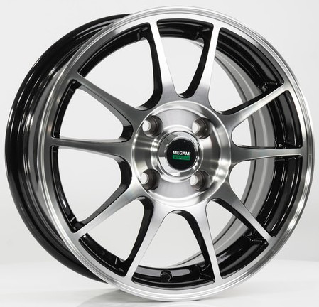Megami MGM-5 6x15 4*114,3 Et:40 Dia:67,1 bkf