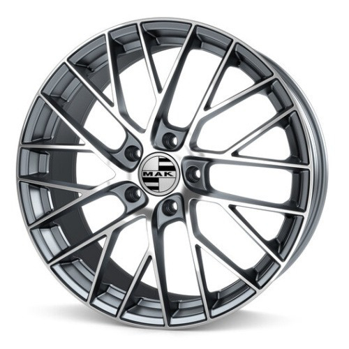 MAK Monaco 8,5x19 5*130 Et:55 Dia:71,6 Gun Met-Mirror Face