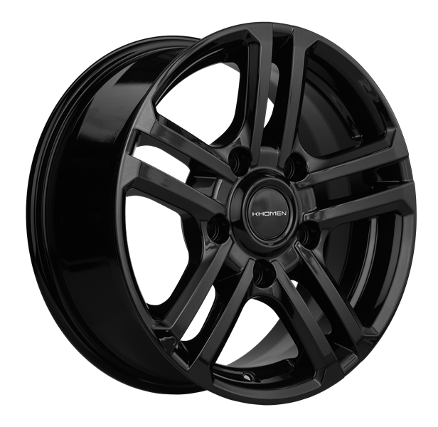 Khomen 1602 6,5x16 5*139,7 Et:35 Dia:98 Black