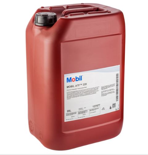 Трансмиссионное масло Mobil ATF 220 20л 127577